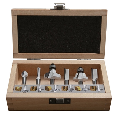 Picture of Makita Fräser-Set 8mm 6Stk