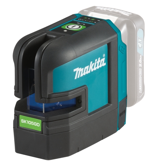 Изображение Makita Laser krzyowy SK105GDZ zielony 35 m