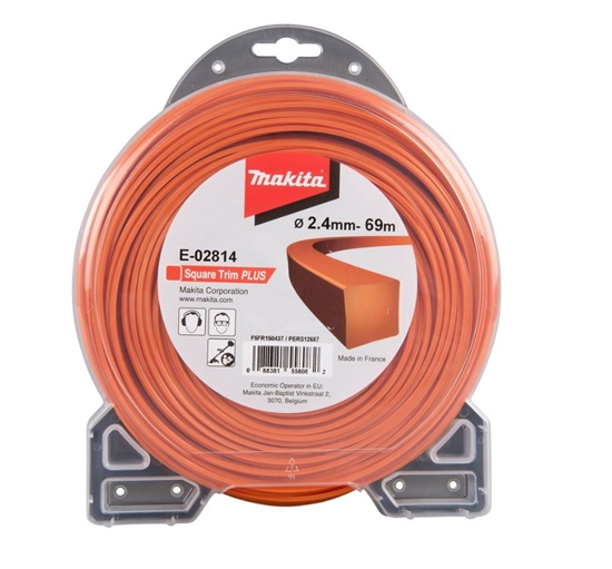 Picture of Makita Mähfaden 4kant 2,4mmx69m