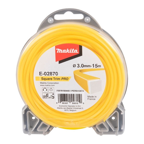 Picture of Makita Mähfaden 4kant 3,0mmx15m