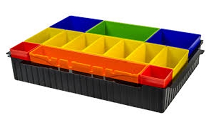 Изображение Makita P-83652 box insert with coloured boxes