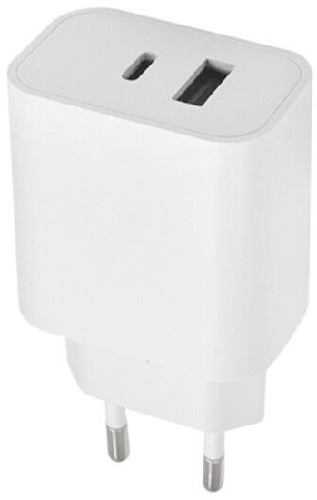 Picture of Maxlife adowarka sieciowa PD QC MXTC-06 1x USB-C 1x USB 20W biaa