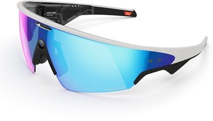 Изображение META Oakley Vanguard, Meta AI, White, Prizm Sapphire AI Glass