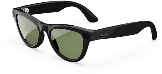 Изображение META Ray-Ban Skyler G2 Czarny byszczcy, Zielony AI Glasses