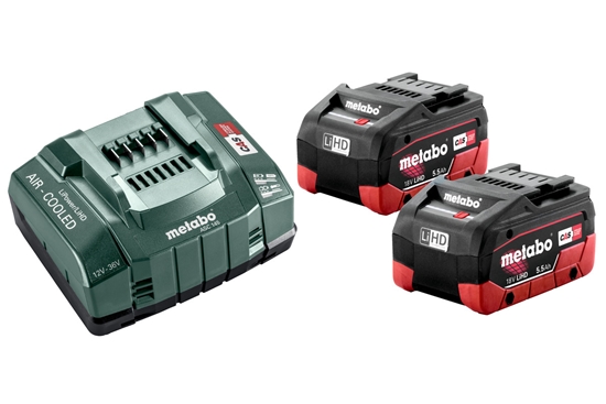 Picture of Metabo Basis-Set 2x 18V 5,5 Ah LiHD