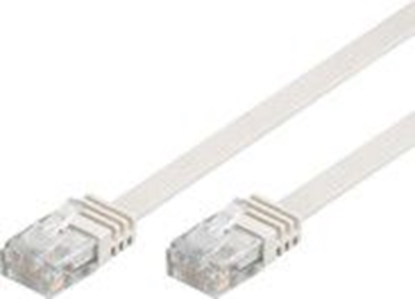 Picture of MicroConnect CAT6 UTP 2M Flat Cable, biay (V-UTP602W-FLAT)