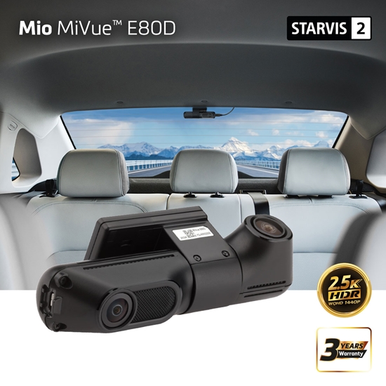 Изображение Mio MiVue E80D HDR Dual Rear Camera