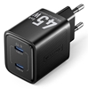 Picture of MOBILE CHARGER WALL 45W USB-C/2P BLACK FEFB0-EU VENTION
