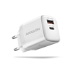 Изображение MOBILE CHARGER WALL USB 30W/2PORT WHITE ACU-PQ30W AXAGON