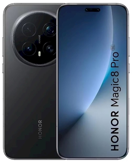 Изображение MOBILE PHONE HONOR MAGIC8 PRO/12/512GB BLACK 5109CCPN HONOR