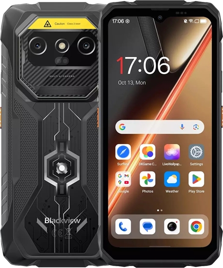 Picture of MOBILE PHONE ROCK 1 PRO/8/256GB BLACK BLACKVIEW