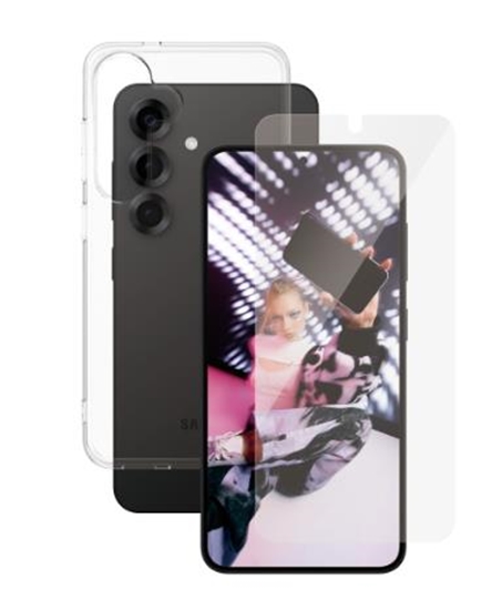 Изображение MOBILE SCREEN PROTECTOR 2IN1/GALAXY S25 CLEAR PANZERGLASS