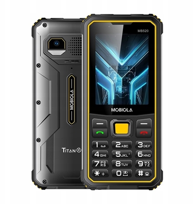 Picture of Mobiola telefon dla seniora MB520 TitanX 4G wzmacniany czarny 128GB