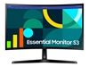 Picture of Monitors Samsung Essential S3 24" Curved 100Hz LS24D366GAUXEN