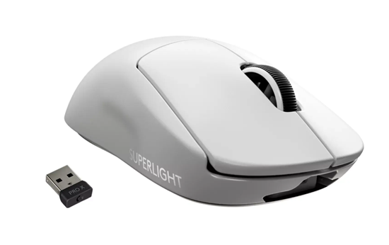 Picture of MOUSE USB OPTICAL WRL PRO X/WHITE 910-005943 LOGITECH