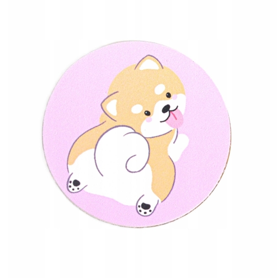 Picture of Naklejka Dekoracyjna 3m Na Dekielek Do Aparatu Aparat Polaroid Now Now+ / Piesek - Róowy