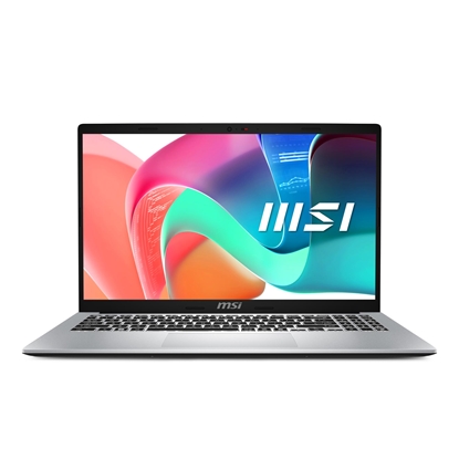 Attēls no Notebook|MSI|Modern|15 F13MG|CPU  Core i5|i5-1334U|1300 MHz|15.6"|1920x1080|RAM 16GB|DDR4|SSD 512GB|Intel Iris Xe graphics|Integrated|ENG|Card Reader Micro SD|Windows 11 Home|Silver|1.7 kg|MODERN15F13MG-430NL