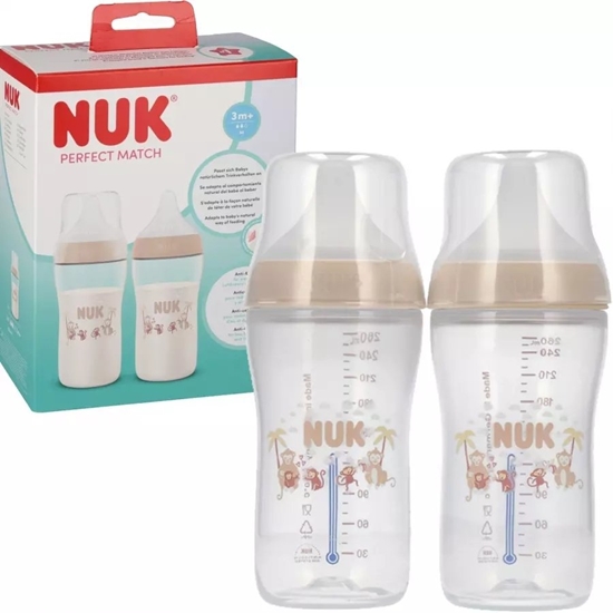Picture of NUK BUTELKA 260ML 2-SET MALPA PM 10225345 1/3
