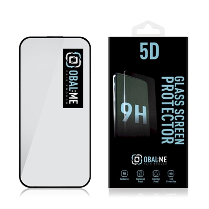 Picture of OBAL:ME 5D Glass Screen Protector for Apple iPhone 15/16 / black