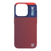 Изображение OBAL:ME Flossy Stripes Cover for Apple iPhone 15 Pro / blue/red
