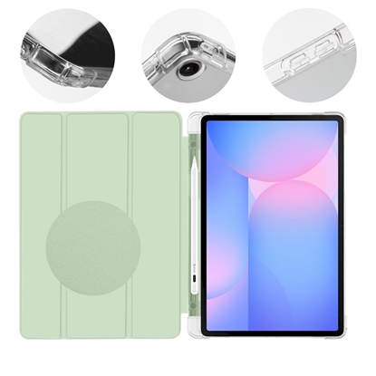 Attēls no OBAL:ME MistyTab Case for Samsung Galaxy Tab S10 Lite/S9/S9 FE/S10 FE / Light Green