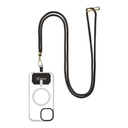 Attēls no OBAL:ME NeckTag Allure Rope for Mobile Phone / black