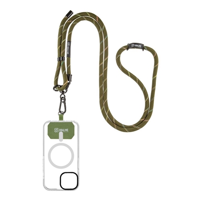 Attēls no OBAL:ME NeckTag Rope for Mobile Phone / army green
