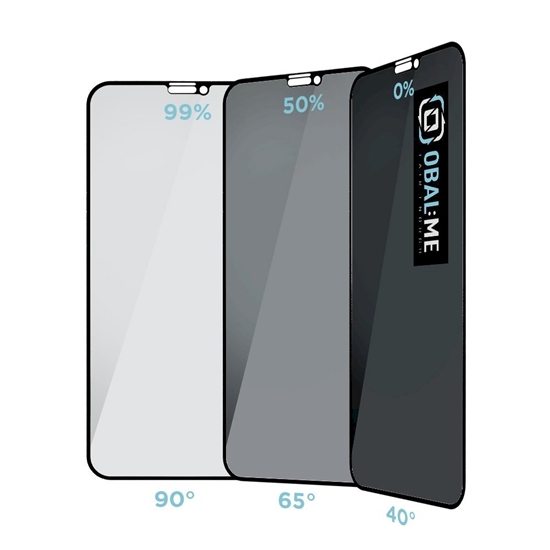 Picture of OBAL:ME Privacy 5D Glass Screen Protector for Apple iPhone 11/XR / black