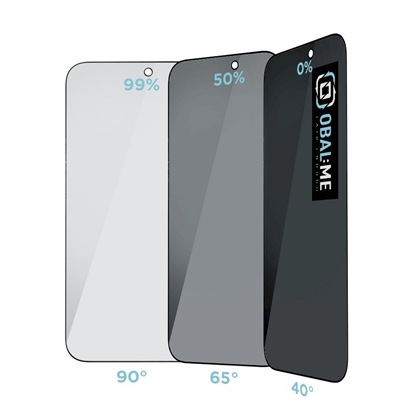 Attēls no OBAL:ME Privacy 5D Glass Screen Protector for Apple iPhone 17 Pro Max / black