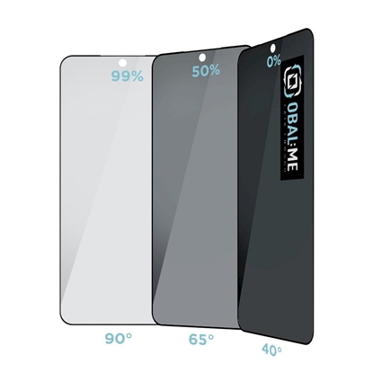 Attēls no OBAL:ME Privacy 5D Glass Screen Protector for Samsung Galaxy S23 / black