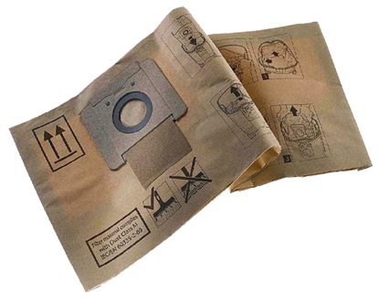 Attēls no Odkurzacz przemysowy Makita WORKI PAPIEROWE DO 447L 5szt