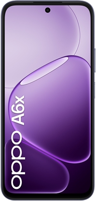 Picture of OPPO A6x 17,1 cm (6.75") Dual SIM Android 15 4G USB Type-C 4 GB 128 GB 6100 mAh Fioletowy