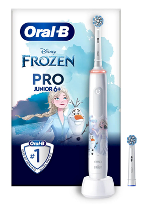 Picture of Oral-B PRO Junior Frozen Electric Toothbrush For Kids White