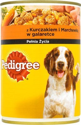 Изображение Pedigree z kurczakiem i marchewk w galarecie - 400g