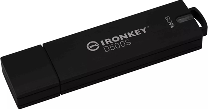 Attēls no Pendrive Kingston IronKey D500S, 16 GB  (IKD500S/16GB)