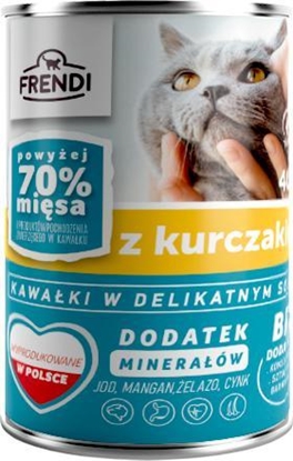 Picture of Pet Republic Frendi kawaki kurczaka w delikatnym sosie dla kota 400g