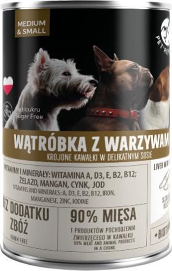 Изображение Pet Republic PIES puszka WTRÓBKA WARZYWA sos /6 400g