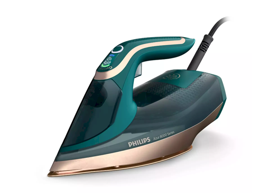 Picture of Philips 8000 series DST8030/70 iron Steam iron SteamGlide Elite soleplate 3000 W Green