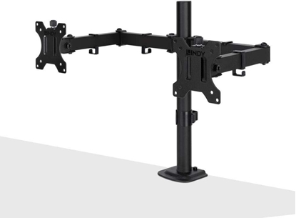 Изображение Podwójny regulowany uchwyt na wywietlacz - czarny