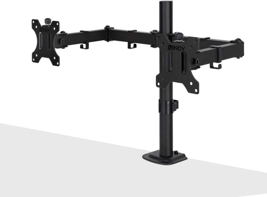 Picture of Podwójny regulowany uchwyt na wywietlacz - czarny