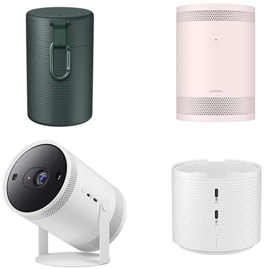 Picture of Projektor Samsung The Freestyle (Gen 2) 30-100" biay/róowy - Projektora komplekts F-SP-LFF3-BOX2 (8806097856078)