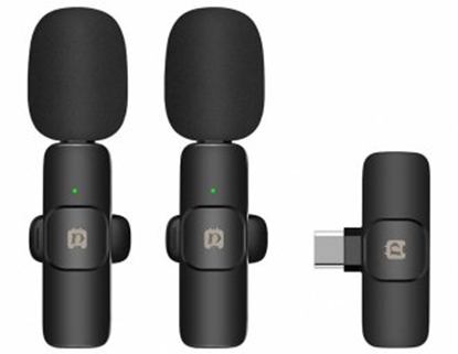 Attēls no Puluz PU3151B 2 x Mic Wireless microphone