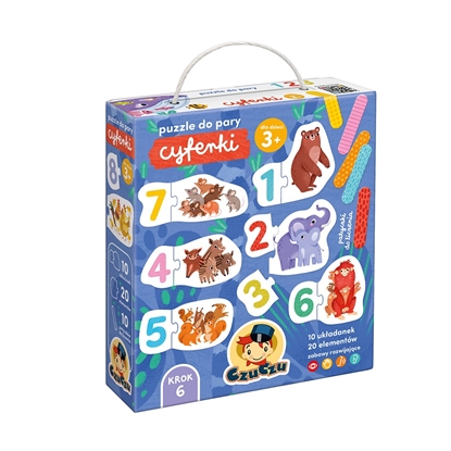Attēls no Puzzle do pary - Cyferki 