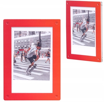 Picture of Ramka Na Magnes Lodówk Do Zdj Instax Mini 99 41 12 40 11 Evo Liplay Link / Czerwony