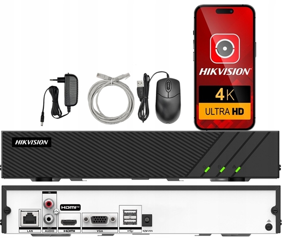 Picture of Rejestrator Hikvision REJESTRATOR IP DS-7608NI-Q1 E PL 8 kanaów
