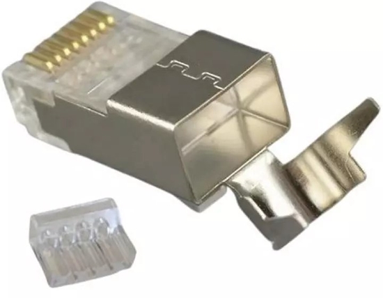 Picture of RJ45 jungtis ekranuota FTP CAT7, 20 vnt.