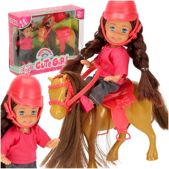 Picture of RoGer Doll With Pony Set 5pcs