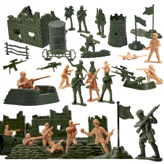 Picture of RoGer Military Figurine Set 114pcs