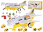 Picture of RoGer Transporter Airplane With 6 Construction Vehicles