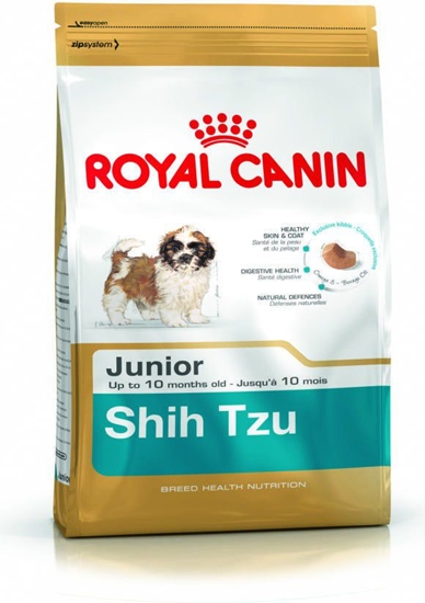 Picture of Royal Canin Shih Tzu Junior karma sucha dla szczenit do 10 miesica, rasy shih tzu 1.5 kg